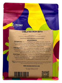 Chelated Iron EDTA Fertilizer 5 Pounds