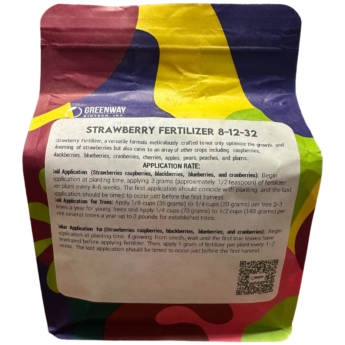 Strawberry Fertilizer 8-12-32 2 Pounds